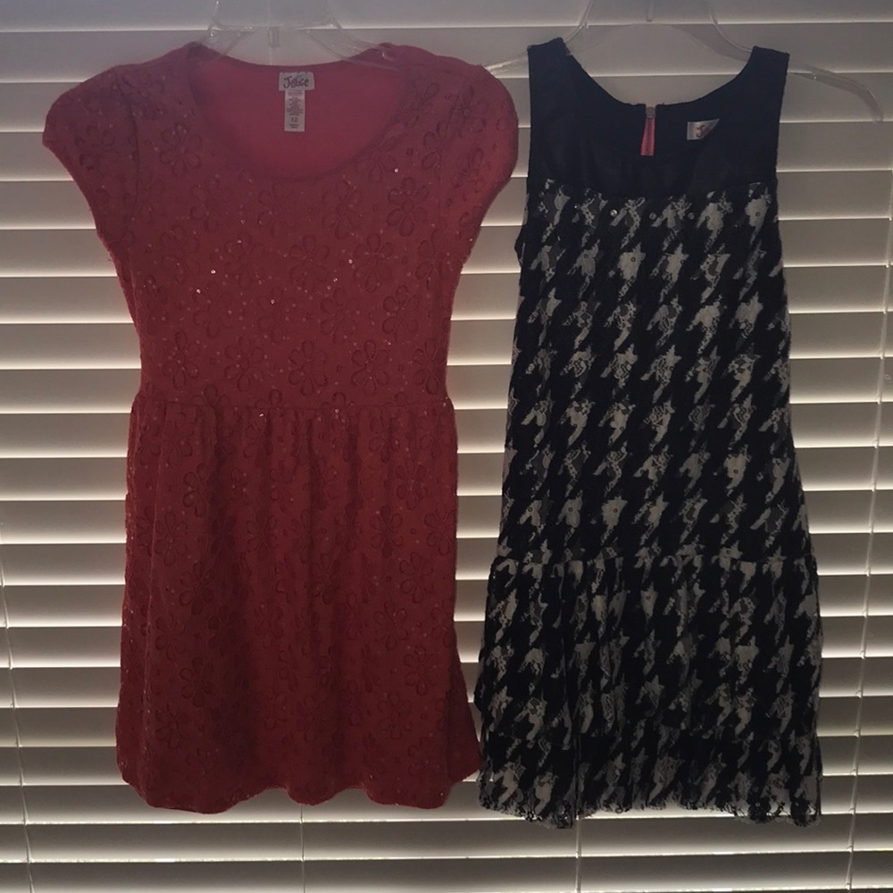 Two Justice girls dresses